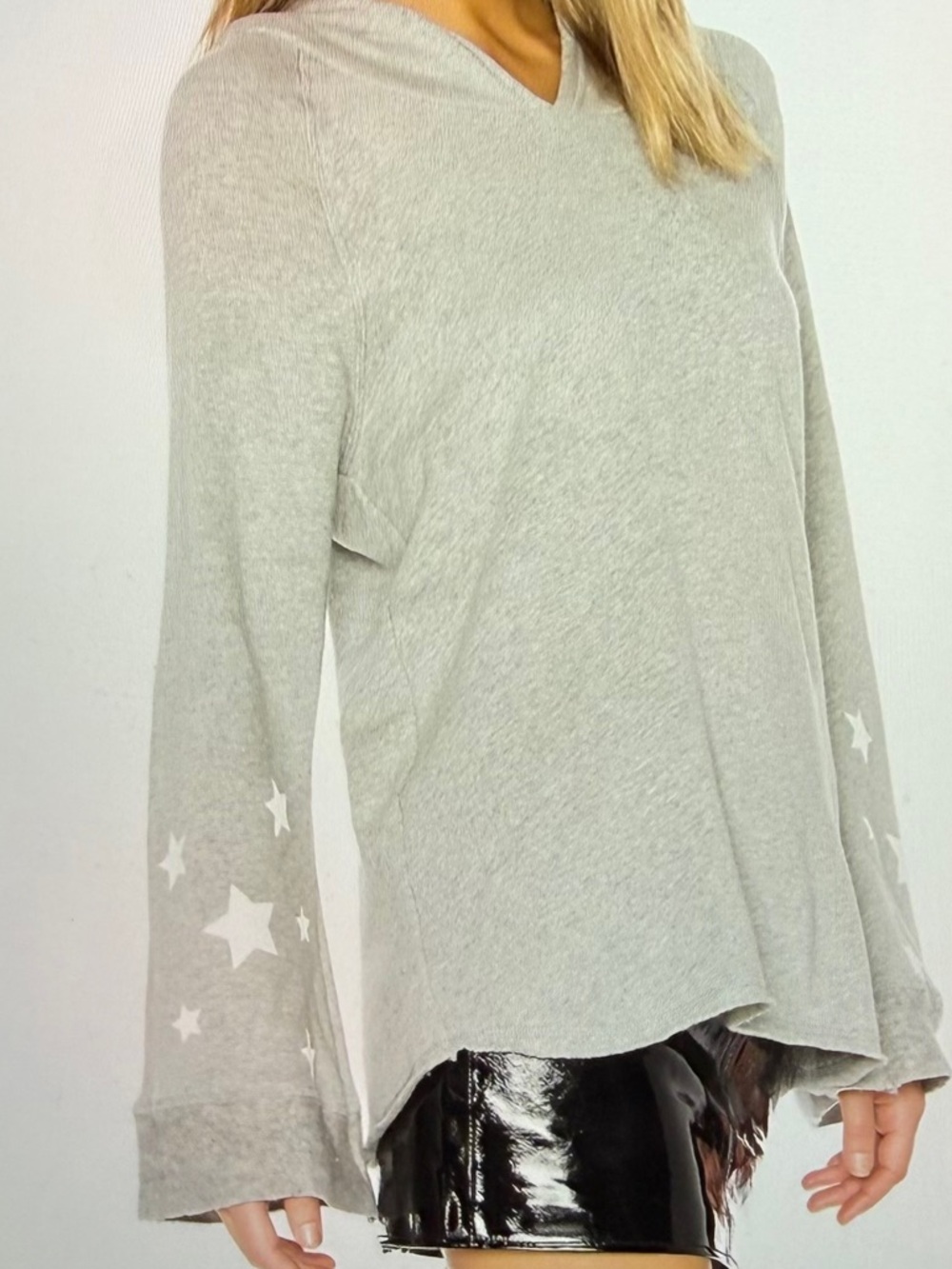 Michael Lauren Edwardo Hoodie & Campbell Jogger, Heather Gray, Revolve, Sz. Am.
